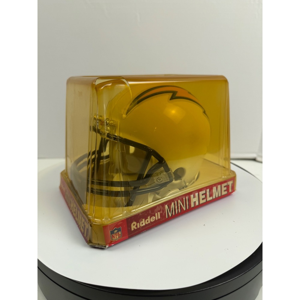 Vintage Riddell NFL San Diego Chargers Mini Football Helmet  Collectible